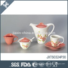 New product porcelain wholesale home daily use china tea set